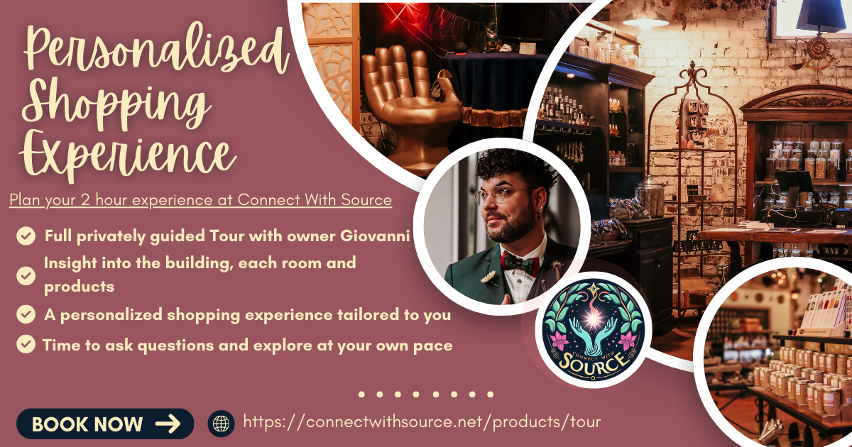 Personalized Shopping Experience & Tour of Connect With Source with Giovanni