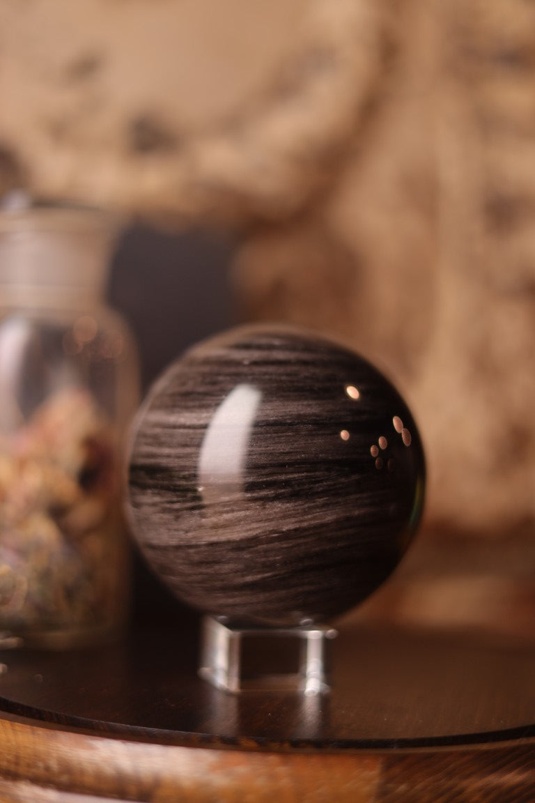 Silver Sheen Obsidian