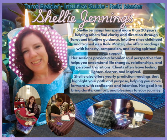 Psychic Reading w/ Shellie Jennings - Find clarity, direction, and soul-level understanding