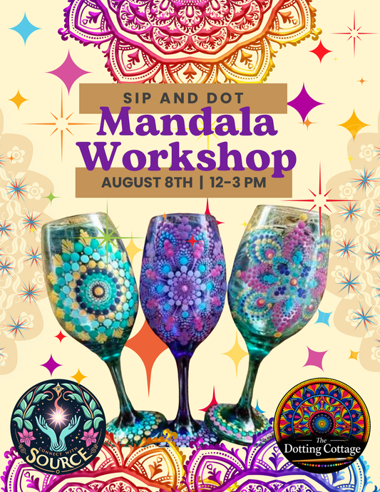 Sip and Dot Mandala Workshop