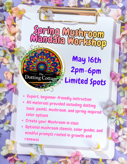 Spring Mushroom Mandala Workshop